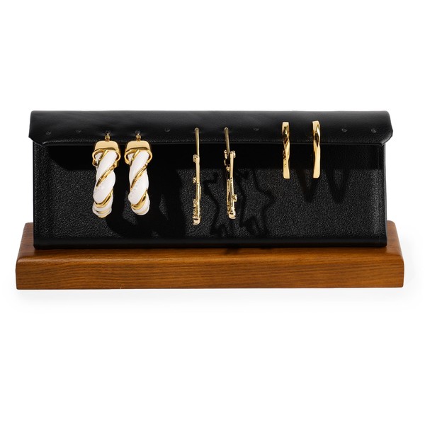 Woodten Solid Wood Jewelry Earrings Display Stand Small Jewelry Stand