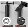 Anobeyi Heavy Duty Slide Gate Roller Guide with L Rear