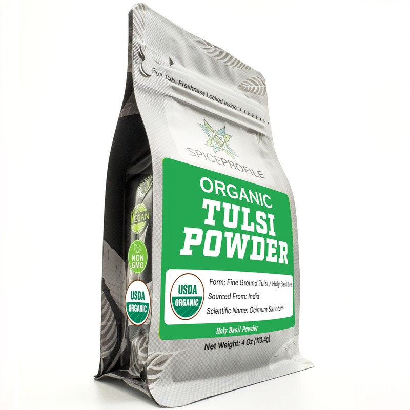 Spice Profile Moringa Leaf Powder + Holy Basil (Tulsi) Powder