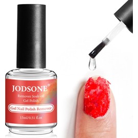 JODSONE 15ml Gel Nail Remover, No Soaking or Wrapping Required, Easy and Fast in 3-5 Minutes