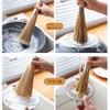 Sasara Bamboo Pot Cleaning Kitchen Brush Bamboo Handle Kitchen Utensils
