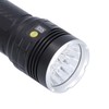 LED Flashlight XMT6 LED 15000lm USB Rechargeable IP65 Waterproof Outdoor