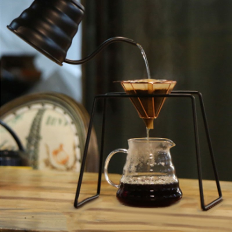 Metal Coffee Filter Cup Holder Pour Over Coffee Filter Dripper