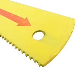 Starrett RS1410-5 Redstripe Solid High Speed Steel Power Hacksaw Blade, 0.050" Thick, 10 TPI, 14" Length x 1-1/8" Width