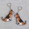 Sweet William Beagle Keyring