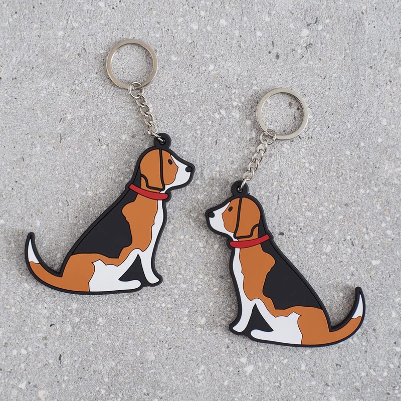 Sweet William Beagle Keyring
