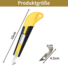 GIONAR Plexiglass Cutter Set, Professional Acrylic Cutter with 20-Piece Cutting Blade for Acrylic Panels, Plastic, Plexiglass Cut, Acrylic Plate PVC Panels Transparent, ABS Plastic Plate