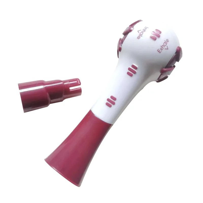 Adjustable Resistance Breathing Trainer – Portable Respiratory Muscle Exercise Tool