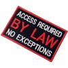 Service Dog Patch Vests/Harnesses Access Required By Law No Exceptions