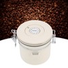 Airtight Coffee Canister 304 Stainless Steel Valve with Scoop for