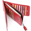 Huztencor Bifold Wallet, 26 Card Storage Capacity, Unisex, Magnetic Card