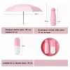 Didier Market Mini Paraguas Portátil Plegable Sombrilla Cápsula Anti Uv