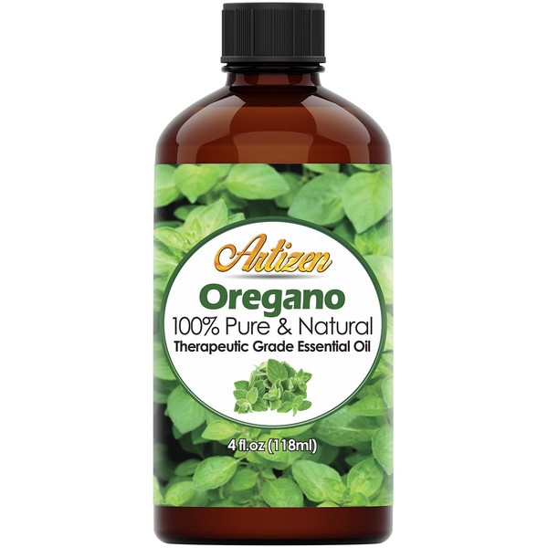 Artizen 4oz Oils - Oregano Essential Oil - 4 Fluid Ounces