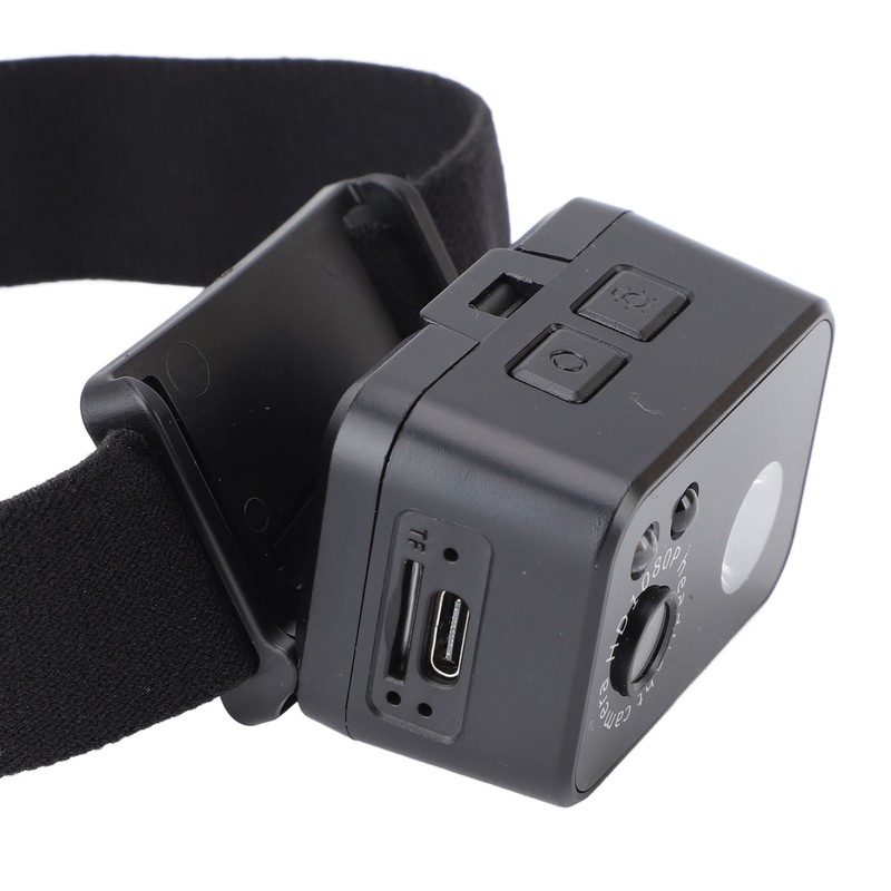 Headlamp Camera 3W LED 1080P 2MP Smart Sensor Headlamp Wearable