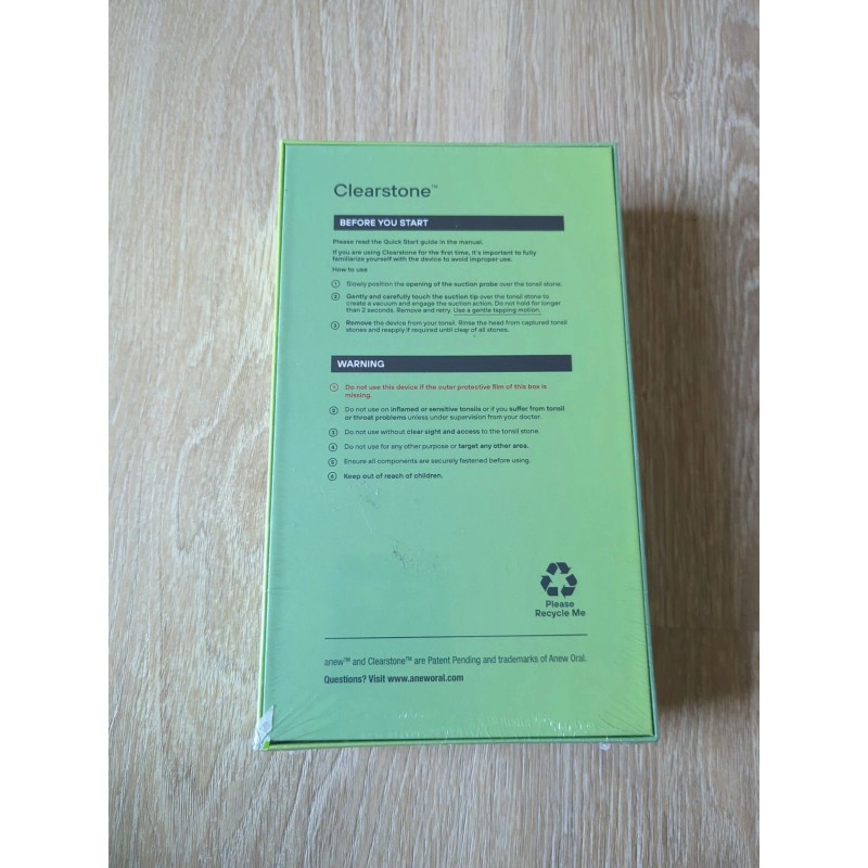 anew Electronic Vacuum Tonsil Stone Remover with LED Guidance Light