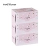 Mediflower 소프트 코튼 (5겹) 퍼프 80매x3개 Soft Cotton (5 Layers) Puff 80 Sheets x 3 Packs