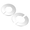 M METERXITY 2-Pack Wall Split Flange, for 2.8 Inch/70mm OD