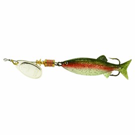 Sheldons Inc Comet - mino, Silver-Rainbow Trout,1/6 oz, C1M S-RBT