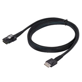 xiwai Oculink PCIe PCI-Express SFF-8611 4i→SFF-8087 36ピンケーブル PCIE スリムライン SSD データコード アクティブ 50cm