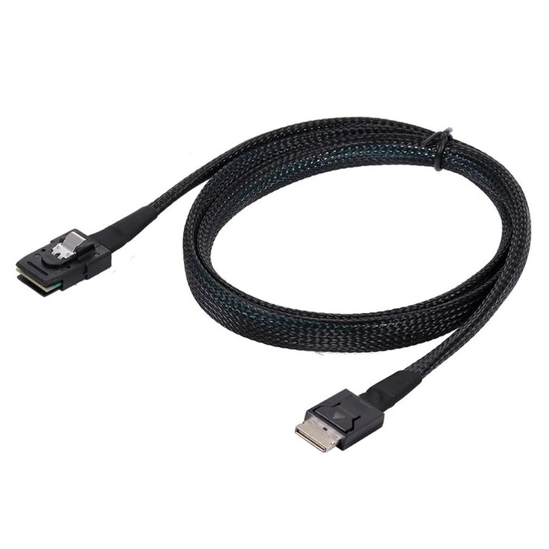 xiwai Oculink PCIe PCI-Express SFF-8611 4i→SFF-8087 36ピンケーブル PCIE スリムライン SSD