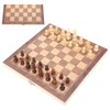 3‑In‑1 Chess Checkers Gobang Folding Chess Board Portable Interactive Chess