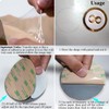 HIKIYEAT Heat Resistant Double Sided Tape,468MP Double Sided Adhesive Transfer