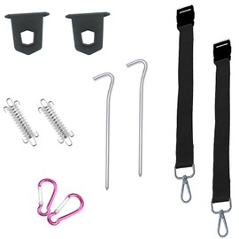 Awning Tie Down Kit with Storm Straps - Compatible with Fiamma F35/F45/F65 Caravan Awnings & Motorhomes, Heavy-Duty Camping Accessories for Outdoor Use