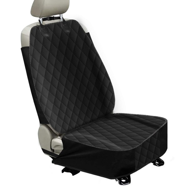 Alfheim Nonslip Front Dog Car Seat Cover, Rubber Backing Scratch