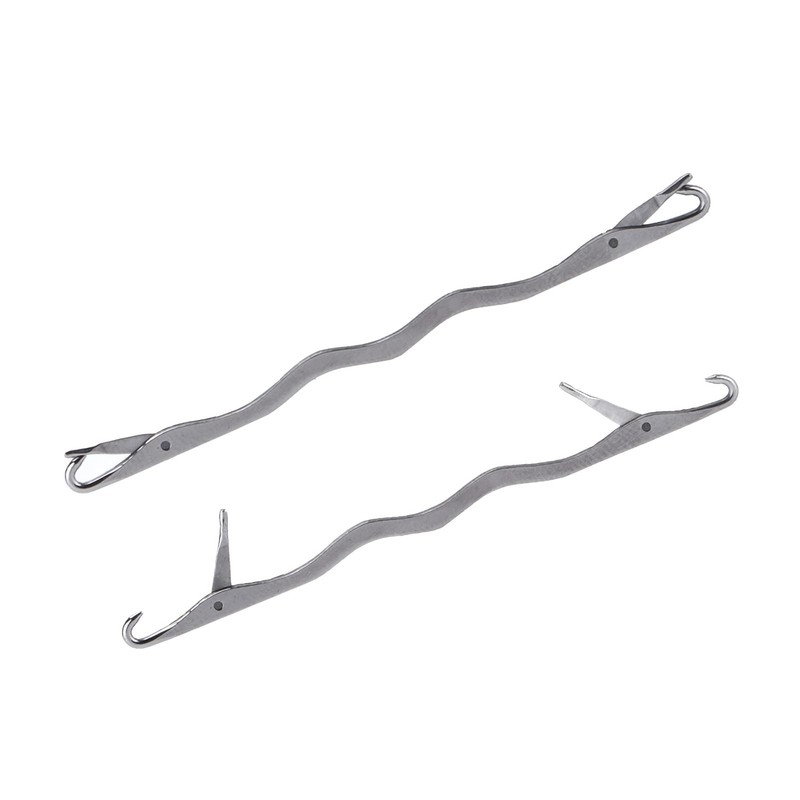 5Pcs Knitting Machine Repair Needles Double Ended Stainless Steel Knitting