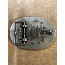 Montana Silversmiths NEW!! 2025 "Adult" Hesston National Finals Rodeo Belt Buckle