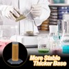 PATIKIL 50ml PP Plastic Graduated Cylinder, 12 Pack Hex Base