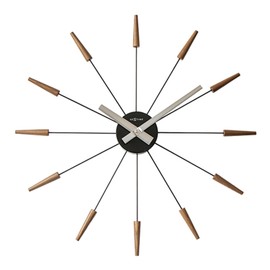 Elcomune NXT-J016 Radiant Clock corn Brown Wall Clock