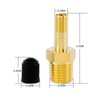 ChillWaves Brass Tank Valve, Standard Valve Core 1/4" NPT Anti-Corrosion