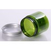 Hustar Pack of 5 50 g Green Plastic Cream Jars