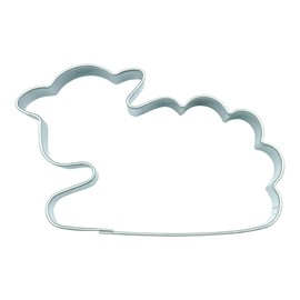 BekkiB 7184 Sheep Cookie Cutter Dimensions 6.5 x 4 cm Stainless Steel Easter Cookie Cutter Dishwasher Safe