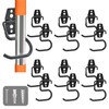 LIGHT DUST Broom Holder Wall Mount - 12 Pack S
