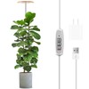 LORDEM Bamboo Grow Light, Full Spectrum LED Plant Grow Light,
