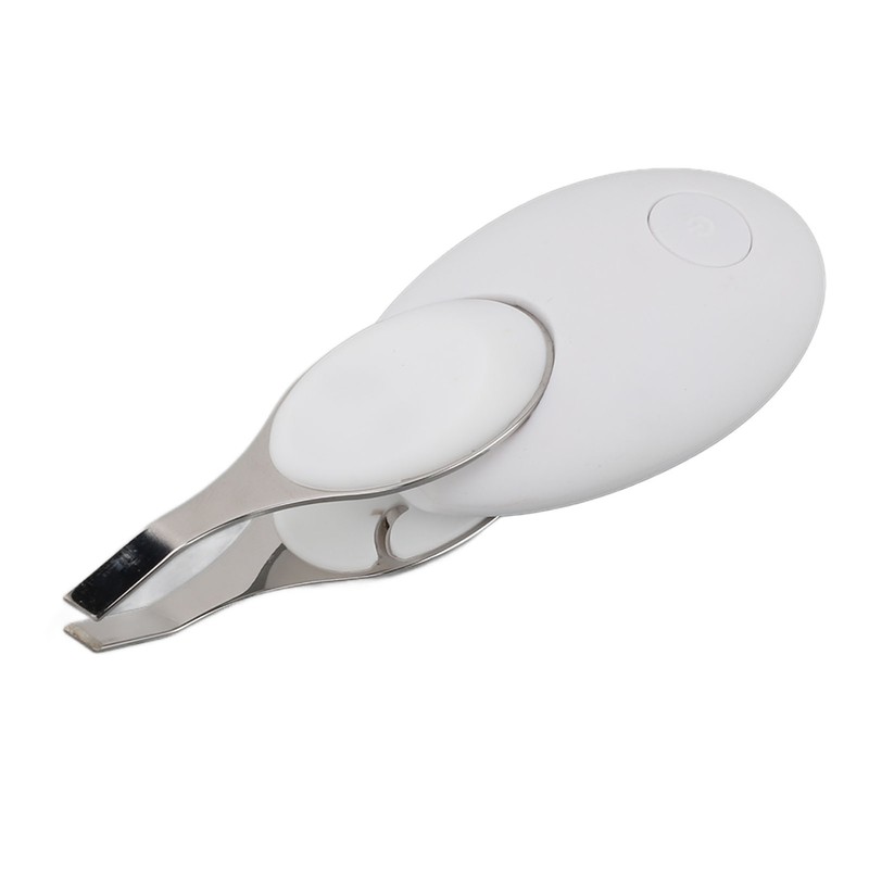 Eyebrow Tweezers with HD Camera 300mAh Battery USB Rechargeable Multifunctional