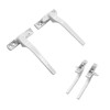 Yuiturt UPVC Window Handles, 2 Pcs White Cockspur Window Handle