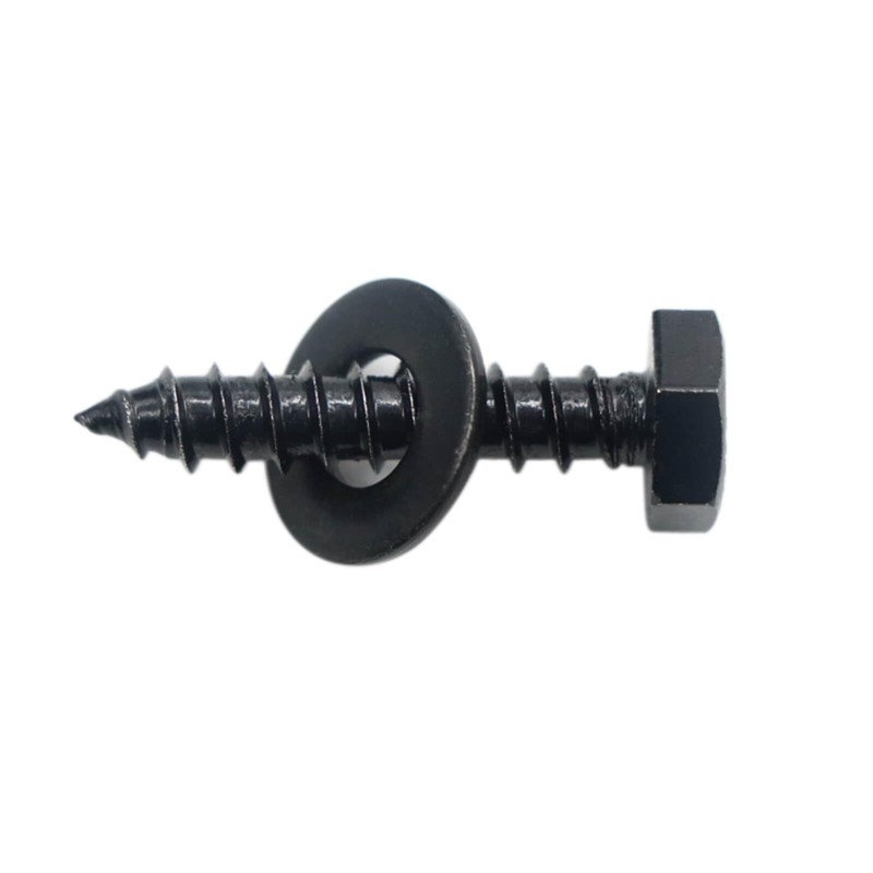 Evecad 25PCS 1/4" x 1-1/4" Hex Head Lag Screws, Stainless