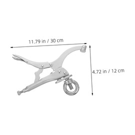 TEHAUX Drill Press Locking Clamp Heavy Duty Fixing Clamp for Woodworking Vise Tool for Efficient DIY Projects for Secure Workpiece Holding