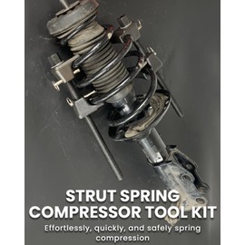SIXIWANZI Macpherson Strut Spring Compressor Tool, 2PCS Heavy Duty Coil Spring Compressor Tool, 1/2 Inch Drive, 7/8 Inch Socket