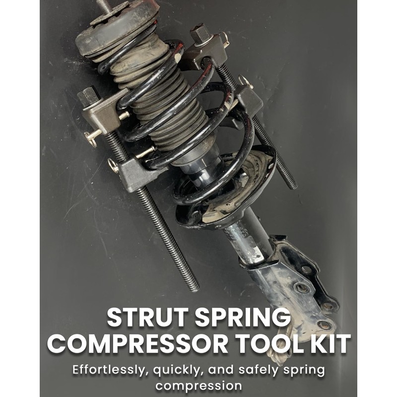 SIXIWANZI Macpherson Strut Spring Compressor Tool, 2PCS Heavy Duty Coil
