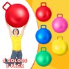 Lewtemi 5 Pcs Hopper Ball Outdoor Games Jumping Hopping Inflatable