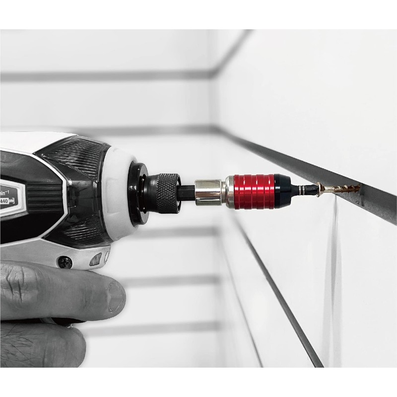 Big Red 1/4 Inch magnetic quick change bit holder,hex shank