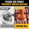 VIVIDA #6 Silicone Metal Roof Pipe Flashing Boot, High Temp