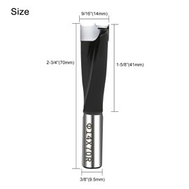 NICAVKIT 9/16" Inch Carbide Forstner Drill Bit, Carbide Tipped Forstner Bit for Hard Wood, Wood Drilling Hole Saw Set Woodworking Hinge Cutter Tool Kits for Wood Plywood Plastic