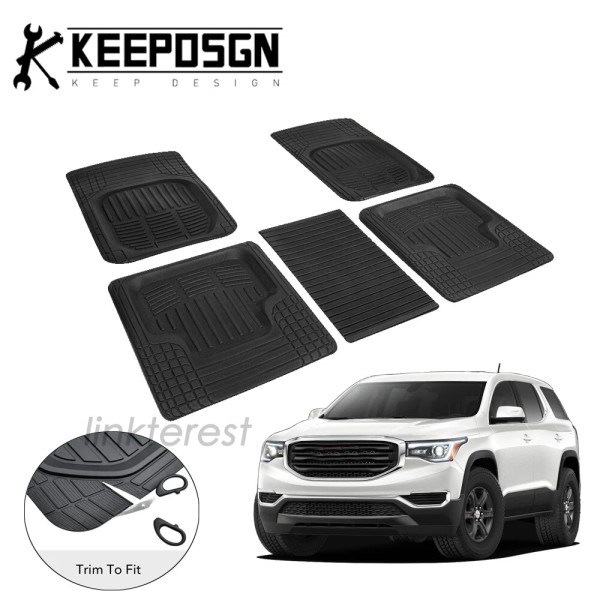 KEEPDSGN Car SUV Truck Floor Mats Liner Set All Weather