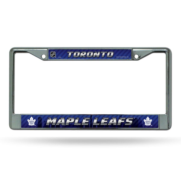 NHL Toronto Maple Leafs Standard Chrome License Plate Frame