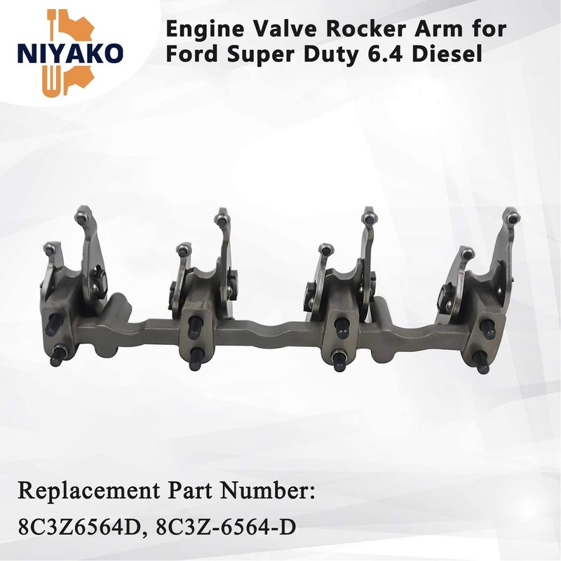 Niyako Engine Rocker Arm Set Repalcement# 8C3Z6564D 8C3Z-6564-D Fit 2008-2010